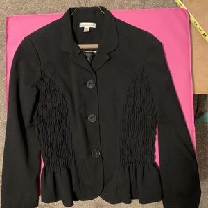 Coldwater Creek Black Dress Jacket Sz P10